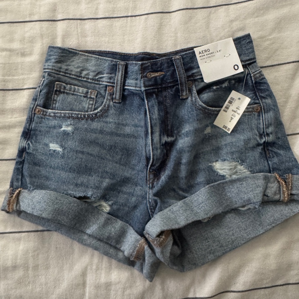 Women's Blue Denim Shorts